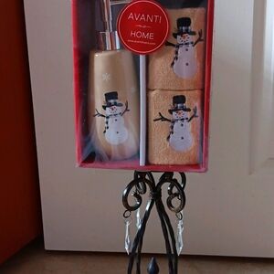 Boxed,New,Snowman Holiday Set